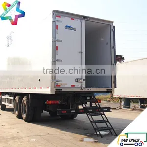 9.6m Reefer Truck Body Sino-truck Howo 336Hp Heavy Duty Chassis Refrigerated Truck Quality Choice thumbnail-4