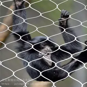 SS304/316 Flexible Stainless Steel Rope Mesh for Aviary & Bird Cage Applications thumbnail-1