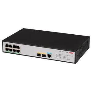 H3C S5130V2-10P-HPWR-LI Enterprise POE Switch - 8 Gigabit Ethernet + 2 SFP Ports, Layer 2/3 Managed Switch thumbnail-3