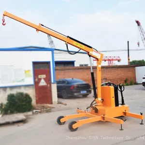Hydraulic Electric Truck Crane Mobile Cantilever Crane Lifting Loads thumbnail-4