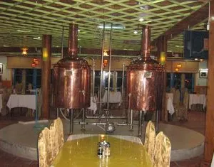 Micro Hotel Beer Factory Machine Small Scale Brewing System 1000L 3mm Thickness thumbnail-1