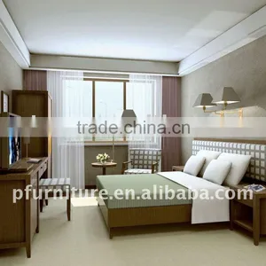 Modern Style Hotel Queen Bedroom Furniture Studio PFG311 thumbnail-1
