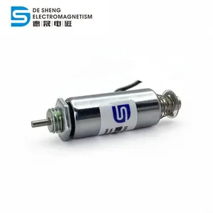 DS-1330 Dc 12v 24v Small Push Pull Tubular Solenoid Stroke 5mm Linear Solenoid thumbnail-1