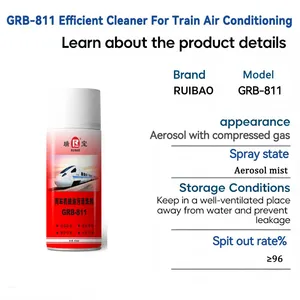 GRB-811 Train Machinery Degreaser Remove Oil Dust For EMU Subway Coupler Gear Components OEM ODM thumbnail-3