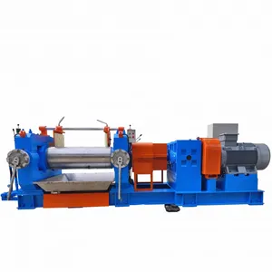 Open Type Production Two Roll Rubber Mixing Mill With Hardened Gear Reduce thumbnail-2