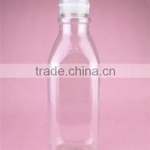27oz 780ml Clear Square Food Grade Plastic Pet Milk Bottle for Sale thumbnail-3