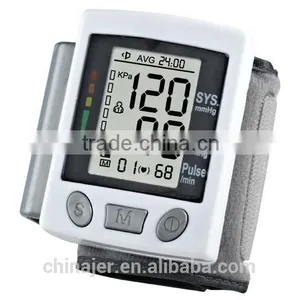 EA-BP61W Factory Supply Mini Digital Electronic Wrist Watch Blood Pressure Monitor With LCD Display for Home Use thumbnail-1