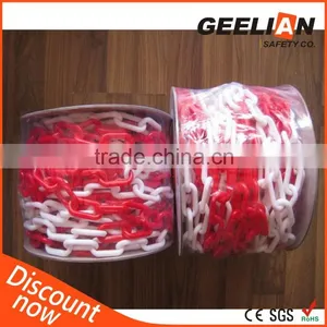 Durable Decorative Caution Safety PE Plastic Chain thumbnail-1