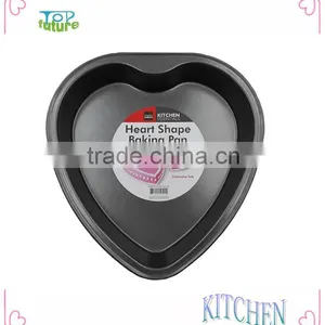 Heart Shape Carbon Steel Cake Baking Mould thumbnail-1