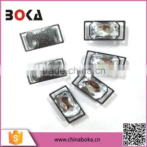 New Design Vintage Gunmetal Alloy Acrylic Rhinestone Decoration For Apparel thumbnail-1