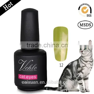 Factory Oem Soak off Nails Art Gel Polish Cat Eye Color Gel Nail Polish thumbnail-6