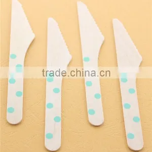 Eco-friend Wholesale Wooden Knives/mini Dessert Knives Suit for Party/afternoon Tea thumbnail-4