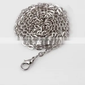 New Products Gun Color Necklace Alloy Necklace 60cm for Making Floating Locket thumbnail-3