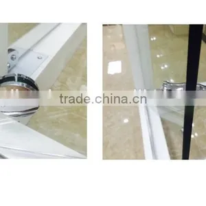 SKB-100D Double Side Glass Door Lock , Folding Cabinet Glass Door Walls Hinges in South America thumbnail-3