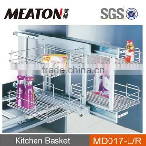 Top Quality Bottom Price High Quality Kitchen Pull Out Wire Basket thumbnail-1