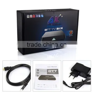 M8S Android tv Box Amlogic S812 M8S Quad Core 4K tv Box 2GB/8GB 2.4G+5G Wifi Kodi 15.2 M8s Android tv Box thumbnail-5