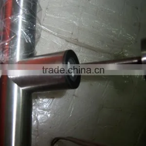 Glass Door Double Key Handle With Lock thumbnail-6
