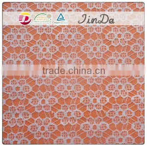2014 Fashion Fluorescent Colorful Cheap Polyester Lace Fabric thumbnail-1