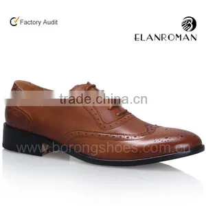 2016 Men Dress Shoes Genuine Leather Brogues Shoes Man Shoes Factory thumbnail-1