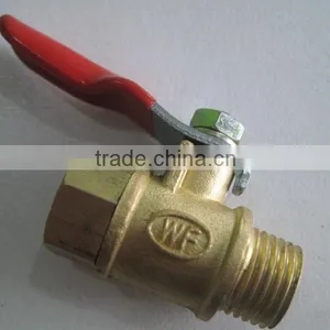 Female And Male 1/4" Full Port Ball Valve thumbnail-1