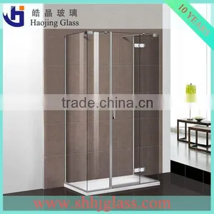 High Quality Clear Tinted Tempered Glass Shower Panels,aluminum Profile for Glass Shower Doors thumbnail-2