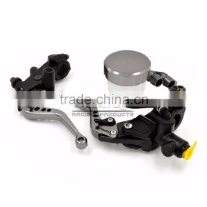 BJ-LS-006 Universal CNC Motorcycle Brake Clutch Lever With Master Cylinder Reservoir thumbnail-2