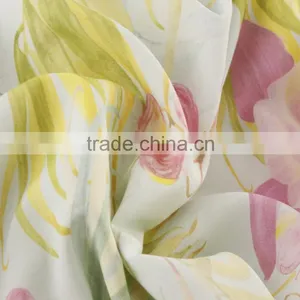 Digital Printed Poplin Cotton Fabric Woven Textile for Garments Clothes thumbnail-2