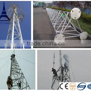 Galvanized Steel Microwave Antenna Tower thumbnail-3