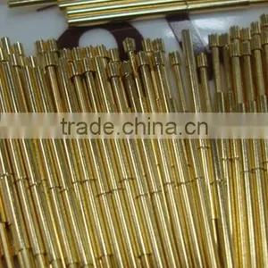 High Quality Low Price Electronic Component Mobile Phone Spring Loaded Pcb Gold Plated Test Pin thumbnail-5