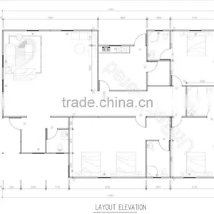 Three Bedroom Small House Light Steel Structure Prefab Sandwich Panel Villas thumbnail-3