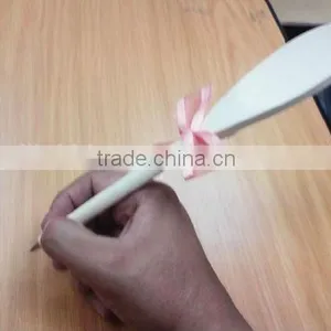 Wooden Spoon Writing Pen With Burnt Logo thumbnail-2