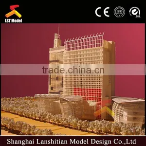 Plastic & Resin Miniature Building Model With Light thumbnail-2