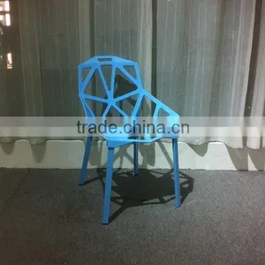 Wholesale Modern Colorful PP Material Plastic Chair Price thumbnail-5