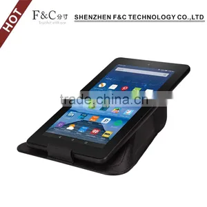 Ultra Slim Hot Selling pu Leather for Amazon Kindle Fire HD 7'' With Different Angel and Stand Function thumbnail-2