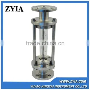 LZB-FA100-25 High Temperature Glass Tube Flange Rotameter thumbnail-1