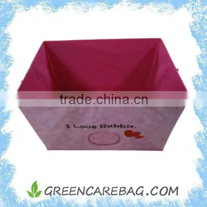Non Woven Fabric Storage Bins Organizer Container thumbnail-3