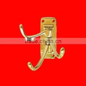 Furniture Hooks Golden Plated Robe Hook thumbnail-4
