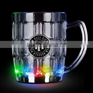 Plastic LED Flashing Light up PUB Big Beer Mug thumbnail-6