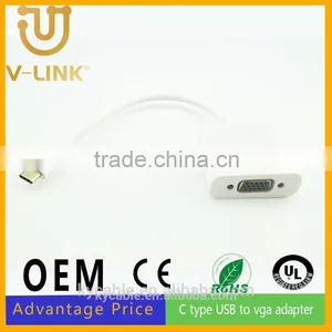 Top Selling Usb-c to Usb3.0 Female c Type Usb to Vga Adapter for Camera thumbnail-2