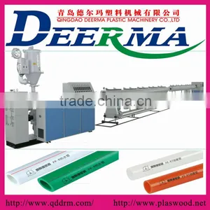 For Hot and Cold Water 20-160mm Plastic PPR Pipe Extrusion Line thumbnail-1