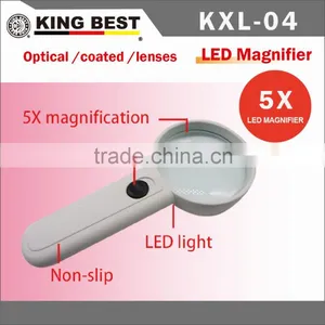 KING BEST 5X Led Working Magnifier Led Light Gifts Light Magnifier Large Glass Magnifier Lens Magnifier Led thumbnail-1