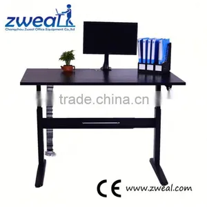 Wood Curved Office Desk Factory Wholesale thumbnail-1