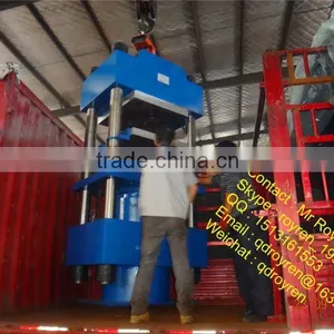 Rubber Tile Making Machine Waste Tyre Recyling Tile Line thumbnail-6