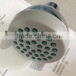 Top Shower Head With White Nozzle Small Ceiling Shower Rain Shower Head With Arm Small Shower Head thumbnail-3