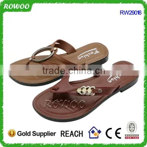 Comfort PVC Fashion Beach Lady Slipper Women Sandal China Shoe Factory thumbnail-1