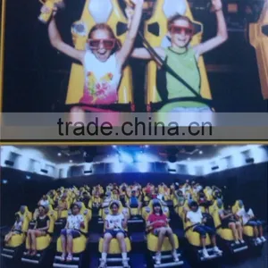 Hydraulic and Electric 7d Cinema Equipment Children's Game for Sale thumbnail-1