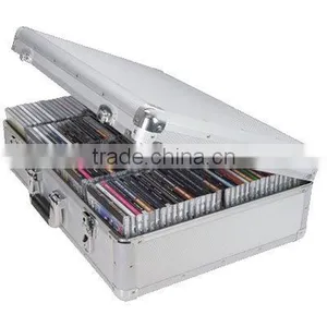 Aluminium DJ CD Flight Storage Case - Holds 120 CDs thumbnail-1