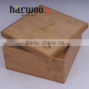 Ecological Recyclable Bamboo Box ,bamboo Storage Box thumbnail-1