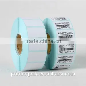 Custom Silver Aluminum Barcode Round Packaging Label Stickers thumbnail-6