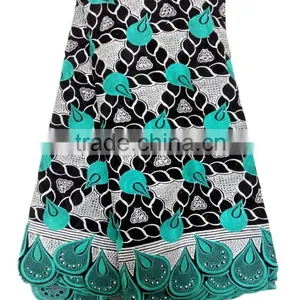 New Design African Swiss Beautiful Lace Dress Patterns for Fashion Cloth thumbnail-5